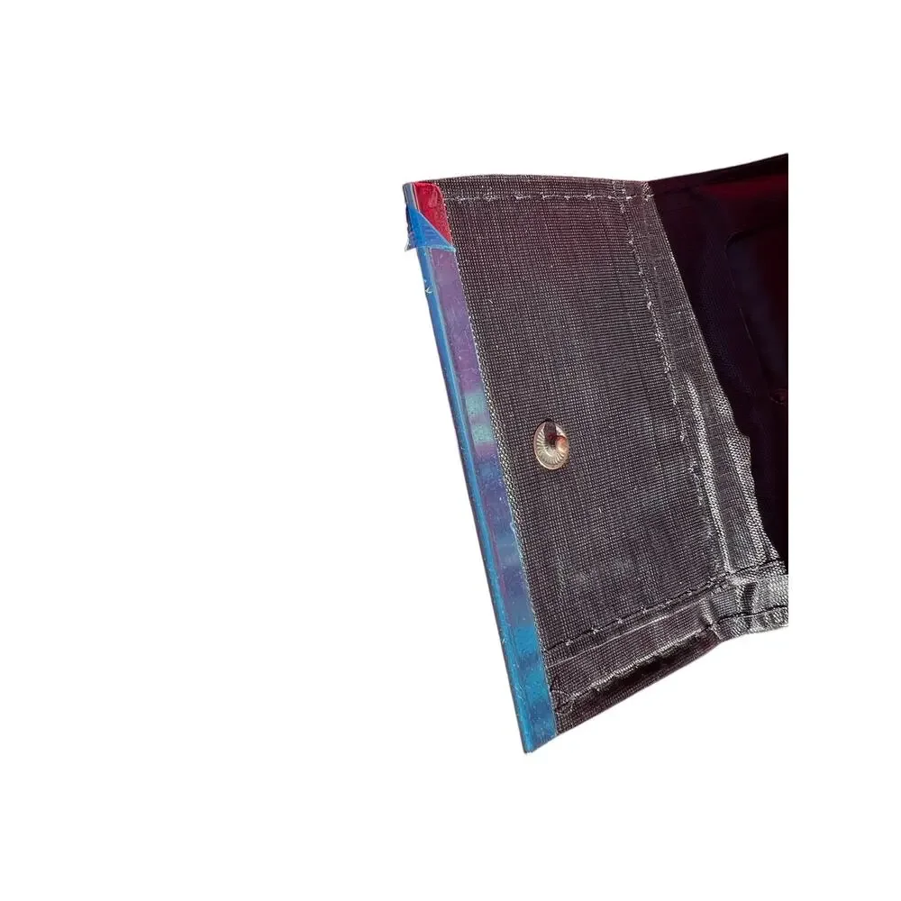 Wine Red Retro Small New In Pack Card Wallet ID Card Holder Never used Deadstock